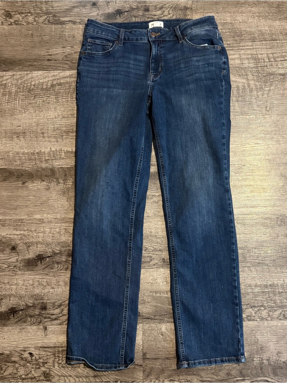 MAURICES M Jeans Women’s 12 Reg Blue Low Rise Straight